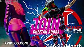 Ride with pornstar in blowbang gangbang action