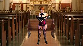 Granny Nun Carmen Turns Into A Sinful Cocksucker In Close-Up POV