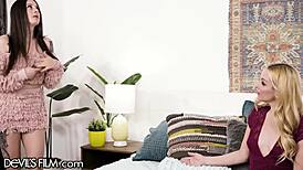 Aaliyah Love Shows Stepdaughter Maddy May How To Masturbate!