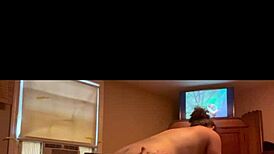 i watched this slim thick hooker suck and fuck a client at her friend's house, taking cum on her ass