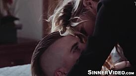 Blonde Mona Wales And Nathan Bronson In Missionary Scene