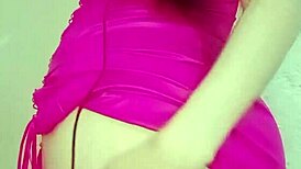 jovencita tetona latina masturbates her wet pussy squirting hard!