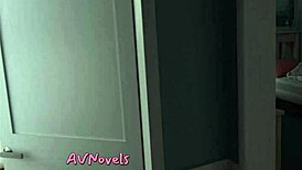 curvy girl in cute outfit in summer heat