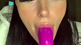 british exchange student solo play with squirting