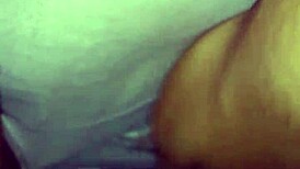 Ebony Babe Rubs Her Wet Pussy to Orgasm in Panties