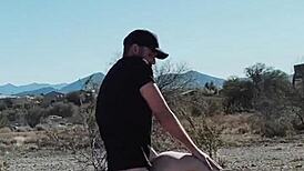 Oh god, rough sex in the car with my blonde wife!