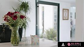 Olive and Nicole's Passionate Lesbian 69