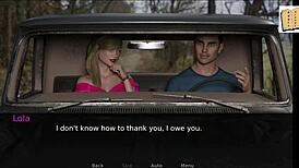 dusklight manor explores cute outfits in a curvy 3d world