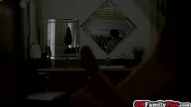 Sexy Bubble Butt Teen Stepsister Chloe Cherry Fucked in Doggystyle by Horny Brother.