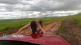 Did we really fuck outdoors with cars passing by and staring?