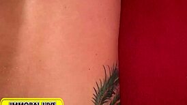 rachele richey handles two big loads on webcam