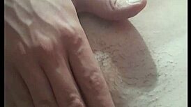 Young Prostitute Feels Exposed With Her Hairy Pussy In Short Without Panties