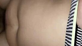 Pizza Delivery Guy Visits Mature Ebony Woman In Living Room