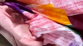 telugu aunty reveals her black pussy in intimate moment