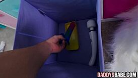 cosplaying step daughter gets wild with deepthroat in sexy costume fun