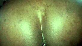 African Couple Rides Reverse Cowgirl in Wild Session