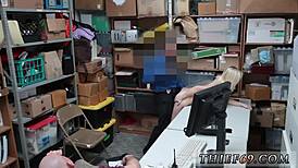 金发制服美女肛门内射LP警察爽翻