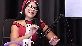 merry christmas swing compilation with tiffany rocha in sheer red lingerie! 🎄😘