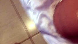 comeu cusinho da loirinha with sex toy in wild anal play. what a doll!