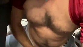 three cocks in the bathroom stall wanting blowjob and clumsy hand grabbing my dick under