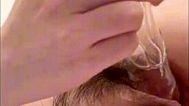 Wow, real pussy orgasm contractions on cam!