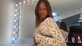 groom fucks makeup artist while she helps bride, oops!