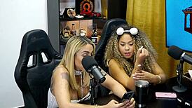 bruna lambertini and isa moura tease with close-ups of their huge asses and pussies outdoors.