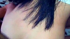 Close-Up View of Her Open Ass and Gaping Holes in Action