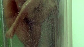 Latina wife cheating in motel bathroom with black stud! 😈