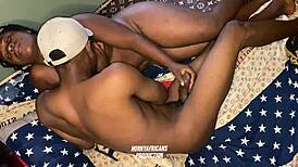 My naughty stepbro creampied my wet ebony cunt so deep! 😍