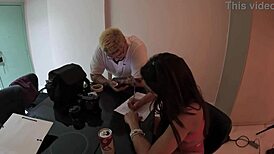 Intriguing behind the scenes Latina moments