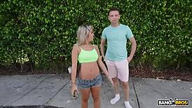 Blonde Babe Luna Luxe Boards Bus for Cash, Gets Pounded in Every Position