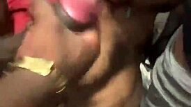 three cocks in the bathroom stall wanting blowjob and clumsy hand grabbing my dick under