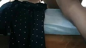 Viejito de Mi Esposa Bent Over in Hot Doggystyle Action with Petite Latina Mexican Babe.