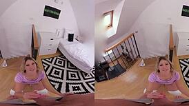Czech VR 331: From voyeur to passionate lover