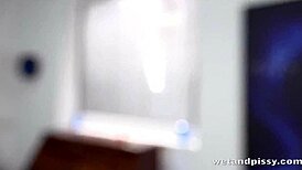 Experimental Teen Kira Axe Teases and Wets