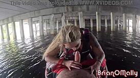 Ever tried wild fucking on a jet-ski with Stephanie Love and Brian Omally?