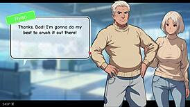 Honeysun Tutorial Starts with Redhead Flight Attendant in Awesome Gameplay