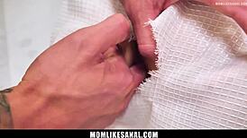 Busty Stepmom Natasha Nice Fucked Hard in Tight Ass by Stepson