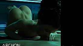 I enjoy the best girls pmv with pharah and panam featuring pussy and blowjob