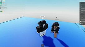 Attractive Woman Pleasing Young Man