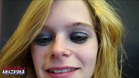 Sexy Jamie Litton bent over for lesbian doggystyle with rimjob 😏