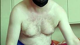 fun in blue leggings with pantyhose feet fetish and dirty talk