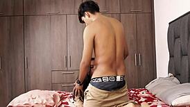 Mishell, your brother’s pounding you hard in POV. How does that tight Latina hole take it?