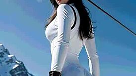 Week-End Ski Resort Adventure in Leather - Part 3