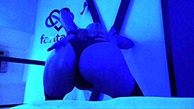 Big natural tits and ass in solo masturbation tonight