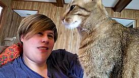 I get ready for giantess video filming, clara crisp milf bbw backstage.