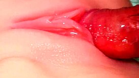 bare cock sliding deep into tight ass