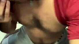 three cocks in the bathroom stall wanting blowjob and clumsy hand grabbing my dick under