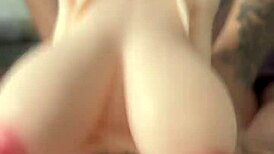 Pequena Sexdoll Faces Intense Action from Massive Shaft